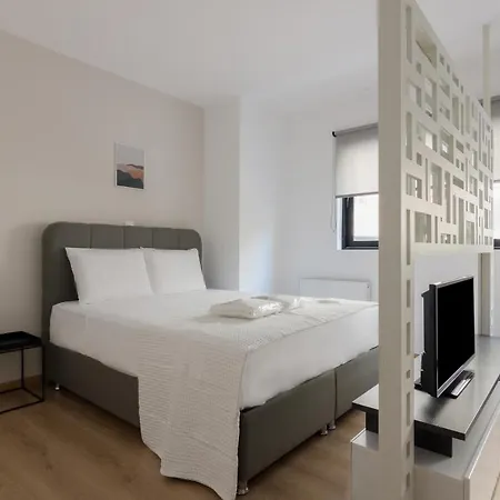 Leochares Lifestyle Apartments - Self Check-In Athens Room photo